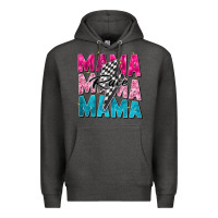 Charcoal Heather race mama Premium Hoodie - Zillion Design Studio