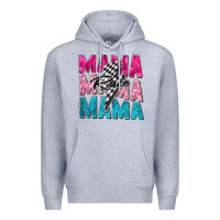Heather Grey race mama Premium Hoodie - Zillion Design Studio