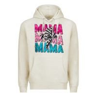Oatmeal Heather race mama Premium Hoodie - Zillion Design Studio