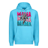 Ocean Blue race mama Premium Hoodie - Zillion Design Studio
