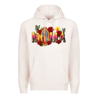 Pale Pink our lady of guadalupe mama Premium Hoodie - CTS Tumbler Store