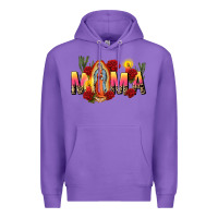 Purple our lady of guadalupe mama Premium Hoodie - CTS Tumbler Store