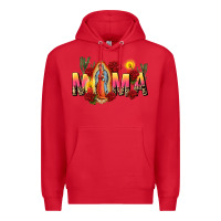 Red our lady of guadalupe mama Premium Hoodie - CTS Tumbler Store