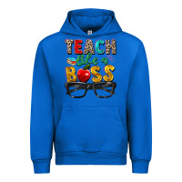 Cobalt teach like a boss Urban Hoodie - Zillion Design Studio
