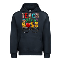 Navy teach like a boss Urban Hoodie - Zillion Design Studio