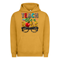 Pigment Peanut Butter teach like a boss Urban Hoodie - Zillion Design Studio