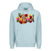 Blue Mist our lady of guadalupe mama Premium Hoodie - CTS Tumbler Store