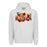 Dove Grey our lady of guadalupe mama Premium Hoodie - CTS Tumbler Store