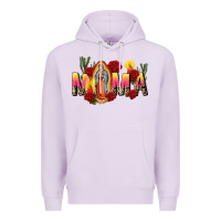 Lilac our lady of guadalupe mama Premium Hoodie - CTS Tumbler Store
