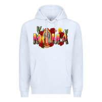 White our lady of guadalupe mama Premium Hoodie - CTS Tumbler Store