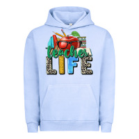 Pigment Grape Ice teacher life Urban Hoodie - Zillion Design Studio