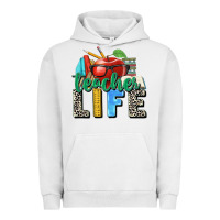 Pigment Lunar Rock teacher life Urban Hoodie - Zillion Design Studio