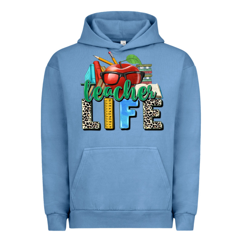 Teacher Life Urban Hoodie by Zillion Design Studio | Teevron