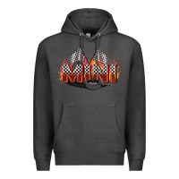 Charcoal Heather race mini Premium Hoodie - Zillion Design Studio