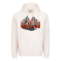Pale Pink race mini Premium Hoodie - Zillion Design Studio