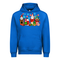 Cobalt christmas gnomes coffee cups Urban Hoodie - texasbilliewilder