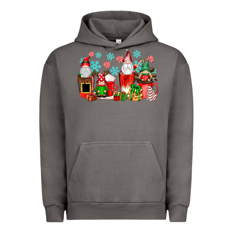 Christmas Gnomes Coffee Cups Urban Hoodie by texasbilliewilder | Teevron