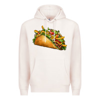 Pale Pink taco Premium Hoodie - CTS Tumbler Store