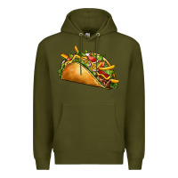 Army Green taco Premium Hoodie - CTS Tumbler Store