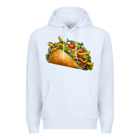 White taco Premium Hoodie - CTS Tumbler Store