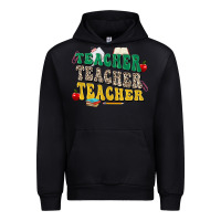 Black teacher teacher teacher Urban Hoodie - Zillion Design Studio