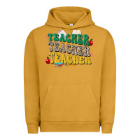 Pigment Peanut Butter teacher teacher teacher Urban Hoodie - Zillion Design Studio