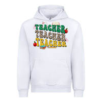 White teacher teacher teacher Urban Hoodie - Zillion Design Studio