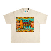 Sandshell Autumn leaves and pumpkin please Urban Heavy Tee - Artiststas