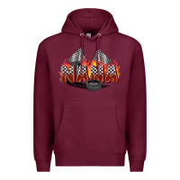 Burgundy race nana Premium Hoodie - Zillion Design Studio