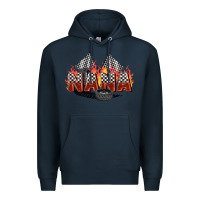 Navy race nana Premium Hoodie - Zillion Design Studio