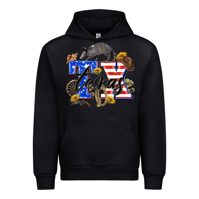 Texas Tx Urban Hoodie by Zillion Design Studio | Teevron