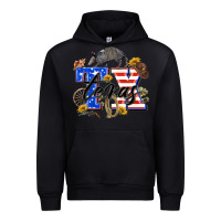 Black texas tx Urban Hoodie - Zillion Design Studio