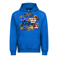 Cobalt texas tx Urban Hoodie - Zillion Design Studio
