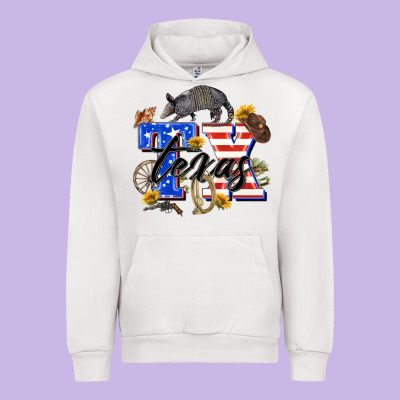 Texas Tx Urban Hoodie Designed By Zillion Design Studio