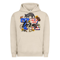 Pigment French Oak texas tx Urban Hoodie - Zillion Design Studio