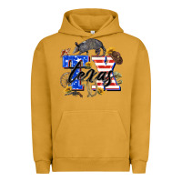 Pigment Peanut Butter texas tx Urban Hoodie - Zillion Design Studio