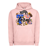 Pigment Salmon texas tx Urban Hoodie - Zillion Design Studio