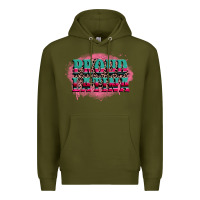 Army Green proud latina Premium Hoodie - CTS Tumbler Store