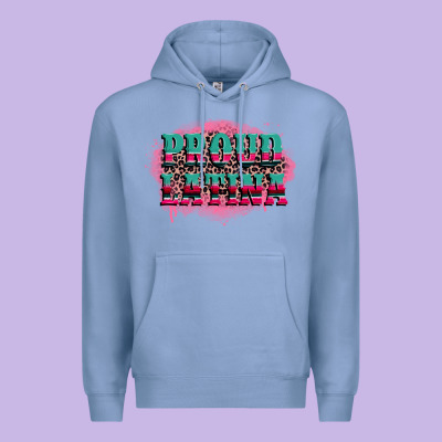 Proud Latina Premium Hoodie Designed By Cts Tumbler Store