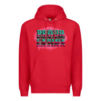 Red proud latina Premium Hoodie - CTS Tumbler Store