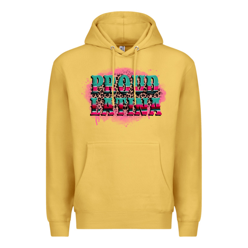Proud Latina Premium Hoodie by CTS Tumbler Store | Teevron
