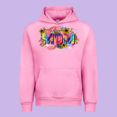 Tie Dye Mom Urban Hoodie Designed By Zillion Design Studio
