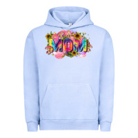 Pigment Grape Ice tie dye mom Urban Hoodie - Zillion Design Studio
