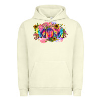 Pigment Pistachio tie dye mom Urban Hoodie - Zillion Design Studio