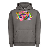 Pigment Tornado tie dye mom Urban Hoodie - Zillion Design Studio