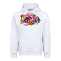 White tie dye mom Urban Hoodie - Zillion Design Studio