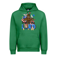 Emerald trust in the lord Urban Hoodie - Zillion Design Studio