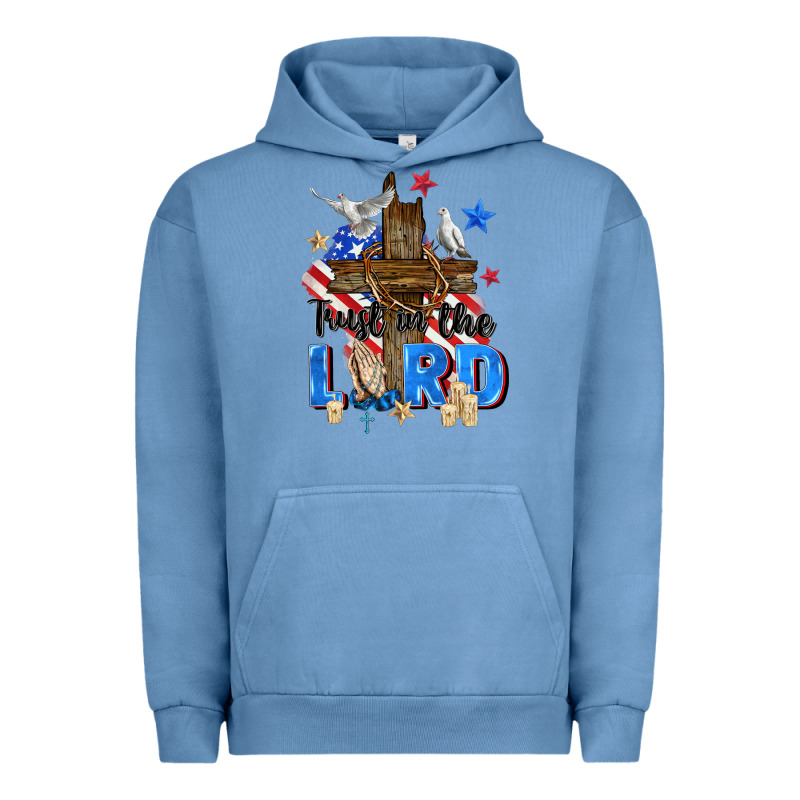 Trust In The Lord Urban Hoodie by Zillion Design Studio | Teevron