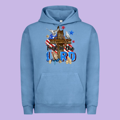 Trust In The Lord Urban Hoodie Designed By Zillion Design Studio