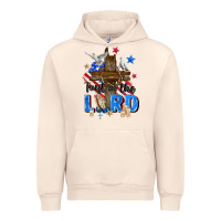 Sandshell trust in the lord Urban Hoodie - Zillion Design Studio